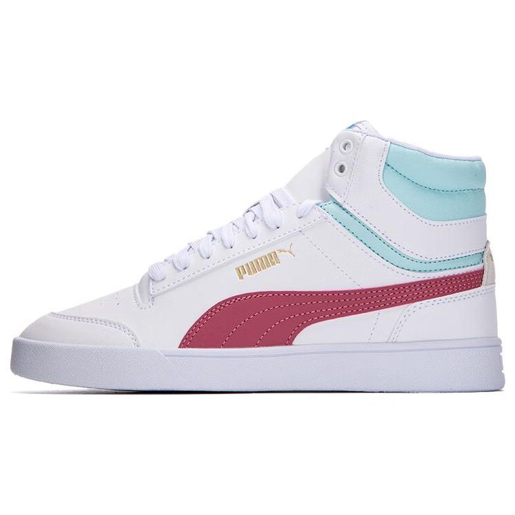 Кроссовки Puma Shuffle Mid White Dusty Orchid Unisex Light-Aqua Team-Gold 380748-11 38