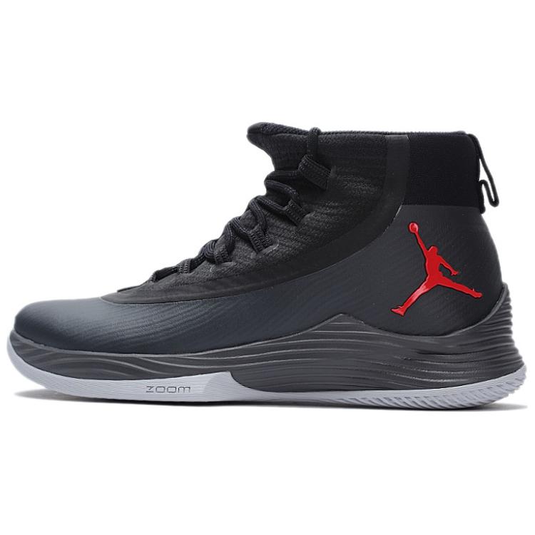 Мужские кроссовки Air Jordan Jordan Ultra Fly 2 X Черный черный университет-красно-антрацитовый 914479-002 46