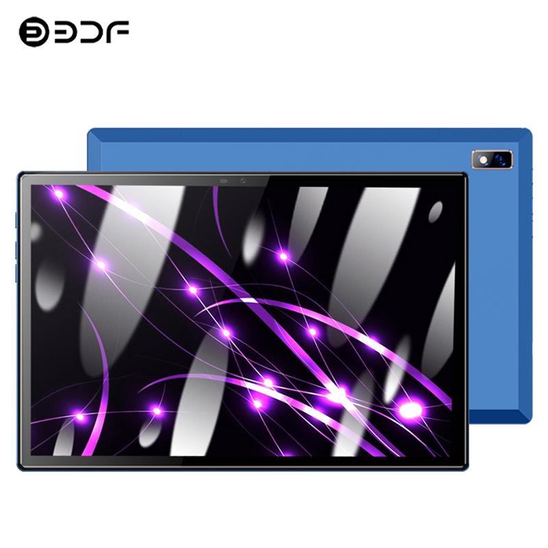 BDF P30 10,1-дюймовый 8 ГБ ОЗУ + 128 ГБ ПЗУ Android 12 Pad 4G Сетевой планшетный ПК Вызов Android-планшетов EU Plug чёрный