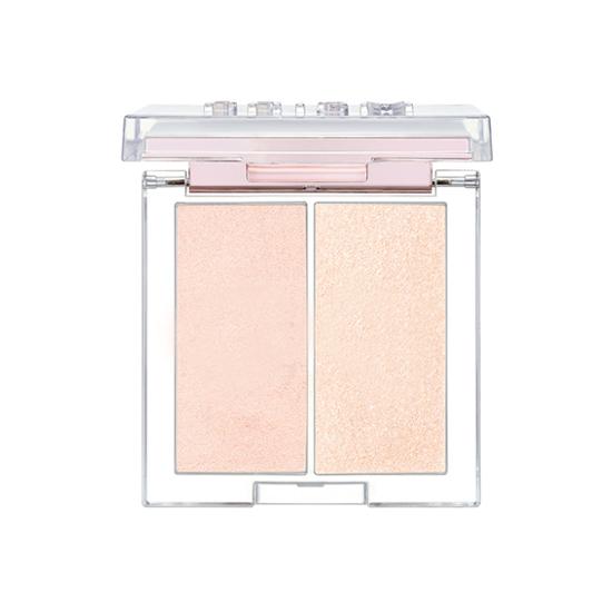 Бронзаторы и хайлайтеры CLIO Prism Highlighter Duo 2,8 г * 2 шт. 01 Cream Fizz