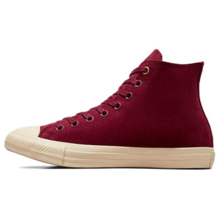 Кроссовки унисекс Converse Willy Wonka x Chuck Taylor All Star High Never Let Them Steal Your Dreams Red Deep-Bordeaux Nomad- Khaki A08153C 35
