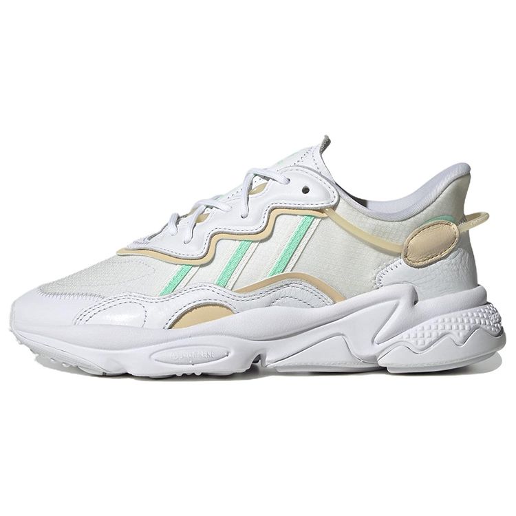 Adidas Ozweego White Pulse Mint Женские кроссовки Cloud-White Sand-Strata GW4650 36⅔