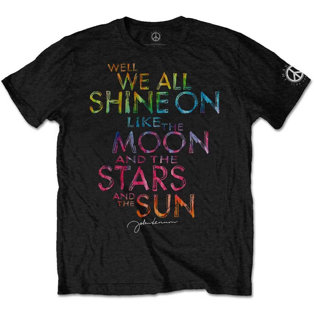 Футболка унисекс John Lennon Shine On erkend S