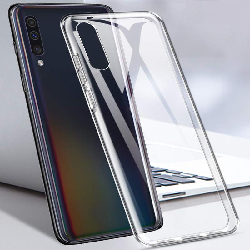 Прозрачный чехол с кристаллами для Samsung Galaxy A30 A50 A70 Huawei P30 P20 Honor Xiaomi Redmi iPhone 11 iPhone 6 Plus прозрачный