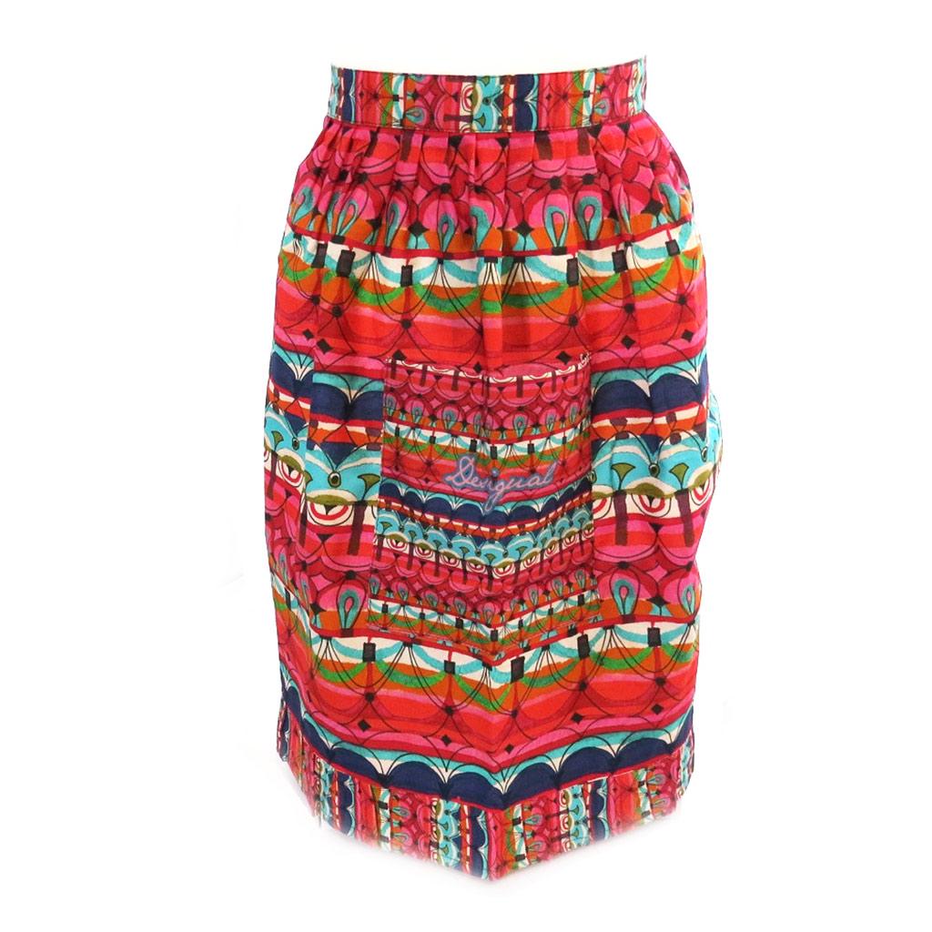   Joom Desigual [L6010] - Разноцветный дизайнерский фартук Desigual. разноцветный