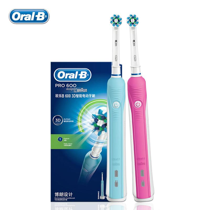 Электрическая зубная щётка Oral B D16523 розовый