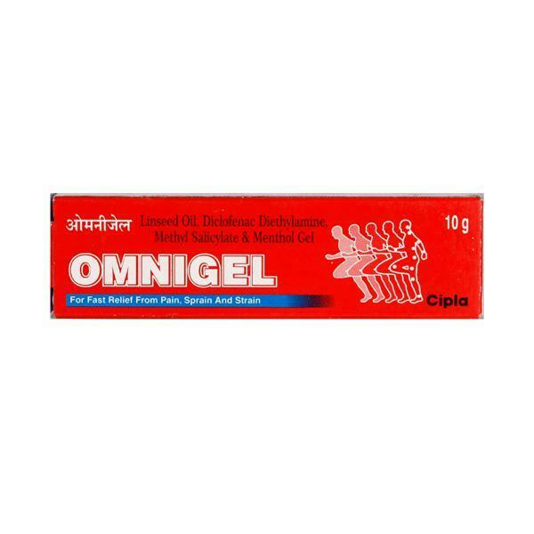 Согревающие мази OmiGel 10 г Обезболивающее средство при растяжениях и растяжениях поясницы (Пакет из 20)