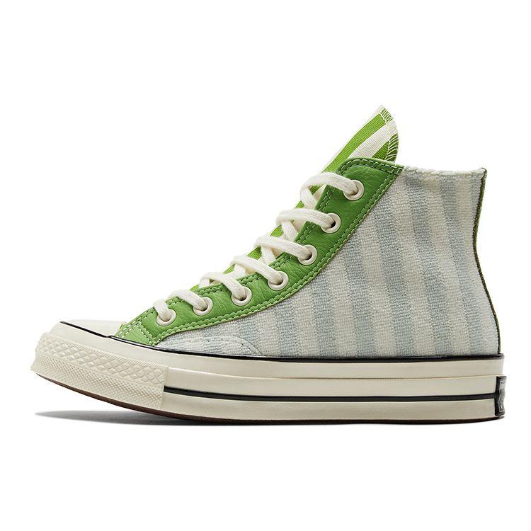 Converse Chuck Taylor All Star Color Block универсальные нескользящие прочные амортизирующие высокие парусиновые туфли женские кроссовки зеленые синие 572865C 35