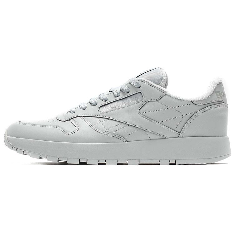 Кроссовки унисекс Reebok Maison Margiela x Classic Leather Tabi Pure Grey Pure-Grey-2 Black White H05534 44.5