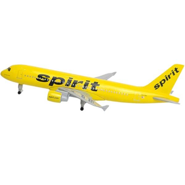 Литая модель самолета 20см, 20_56 Spirit Airlines A320, популярные корейские игрушки, популярные корейские игрушки