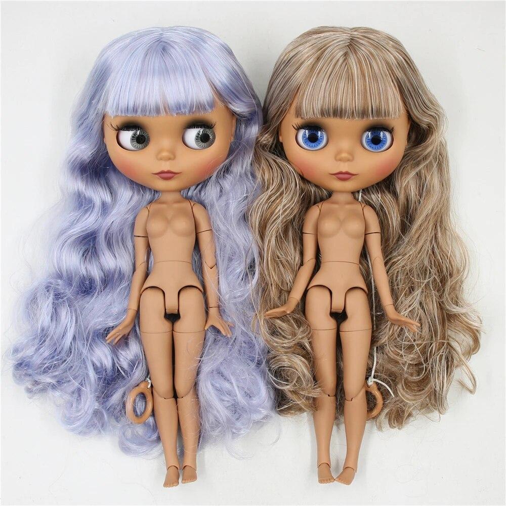 Кукла ICY DBS Blyth 1/6 BJD Joint Body, белая кожа, коричневая кожа, темная кожа, матовое лицо, телесная кукла, 30 см, аниме-игрушка для девочек, подарок white matte face