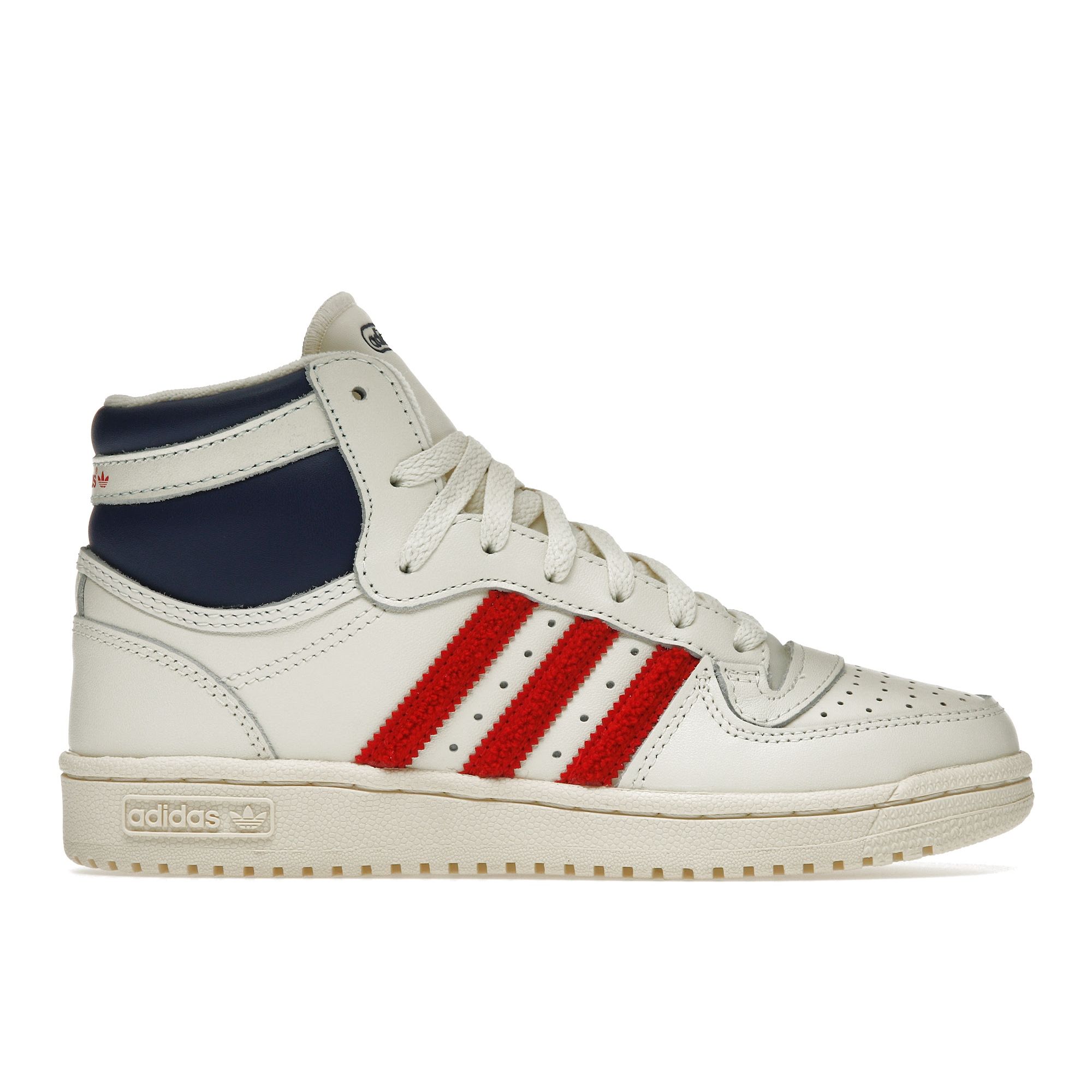 Adidas Top Ten RB Cream White Ярко-красные женские кроссовки Night-Sky HQ1480 35⅔