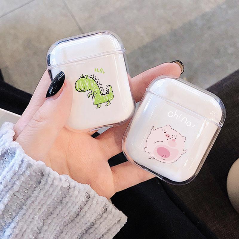 Мягкий чехол для Airpods Pro 2, милый чехол для AirPods 3, окрашенные чехлы для AirPods 1/2/3, аксессуары для наушников, прозрачные силиконовые чехлы для airpods pro2 2022 Airpods 3