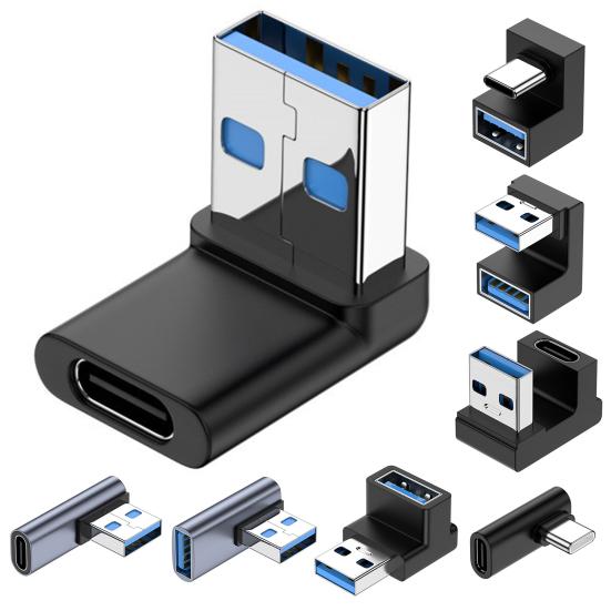 Адаптер USB-A Высокоскоростной кабель передачи данных 10 Гбит/с OTG Адаптер для зарядки данных USB3.1/Type-C для конвертера Компьютерный телефон G