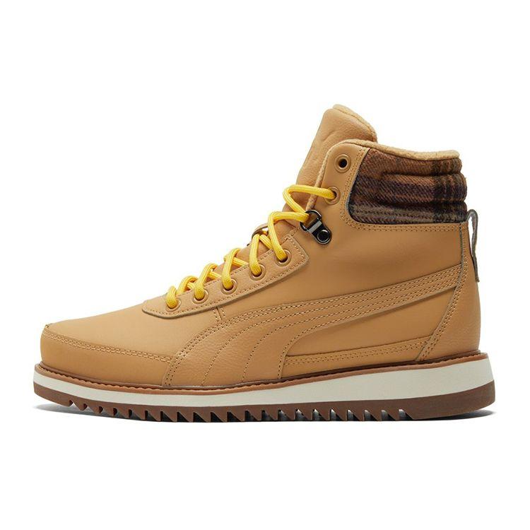 Puma Desierto v2 Checked - Кроссовки Taffy Unisex Brown Super-Lemon 385257-01 37