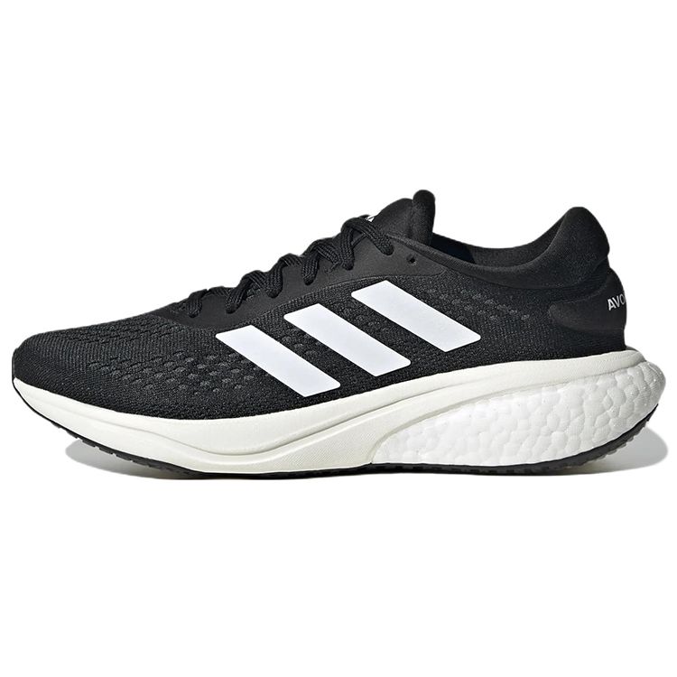 adidas Supernova 2 Black White Женские кроссовки Core-Black Cloud-White Grey-Six GW6174 36⅔