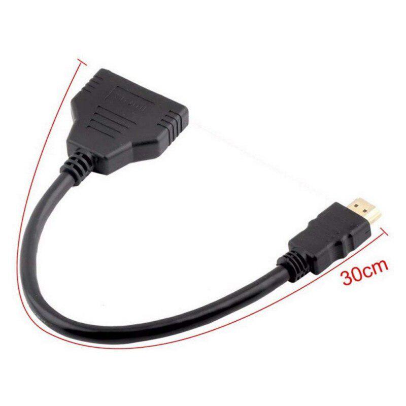 Порт HDMI «папа-мама» 1 вход 2 выход разветвитель кабеля-адаптер преобразователь 1080P