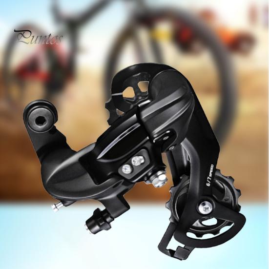 Для MTB алюминиевого сплава TY300 TX35 6/7/8-скоростной велосипедный задний переключатель чёрный