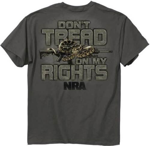 Футболка унисекс Nra «Змея, не наступай на мои права» Национальная стрелковая ассоциация S