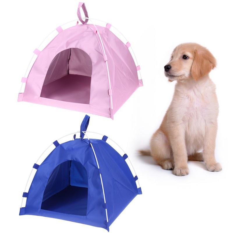 Oxford Pets Палатка Домик Собака Кошка Игровая Кровать Коврик Складная Будка Кровать Собаки Водонепроницаемый M чёрный