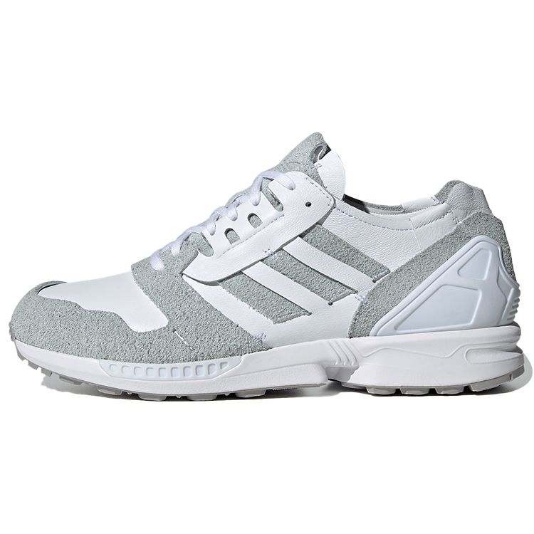 Adidas ZX 8000 Minimalist Icons — Бело-серые мужские кроссовки Cloud-White Grey-Two FZ3542 43⅓
