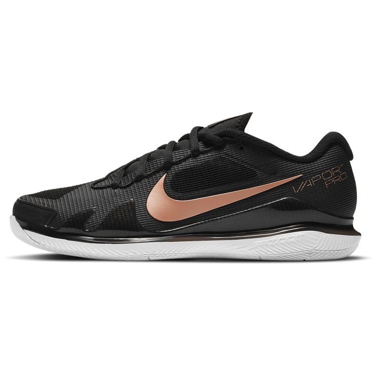Женские кроссовки NikeCourt Air Zoom Vapor Pro Black Metallic Red Bronze White CZ0222-024 38.5