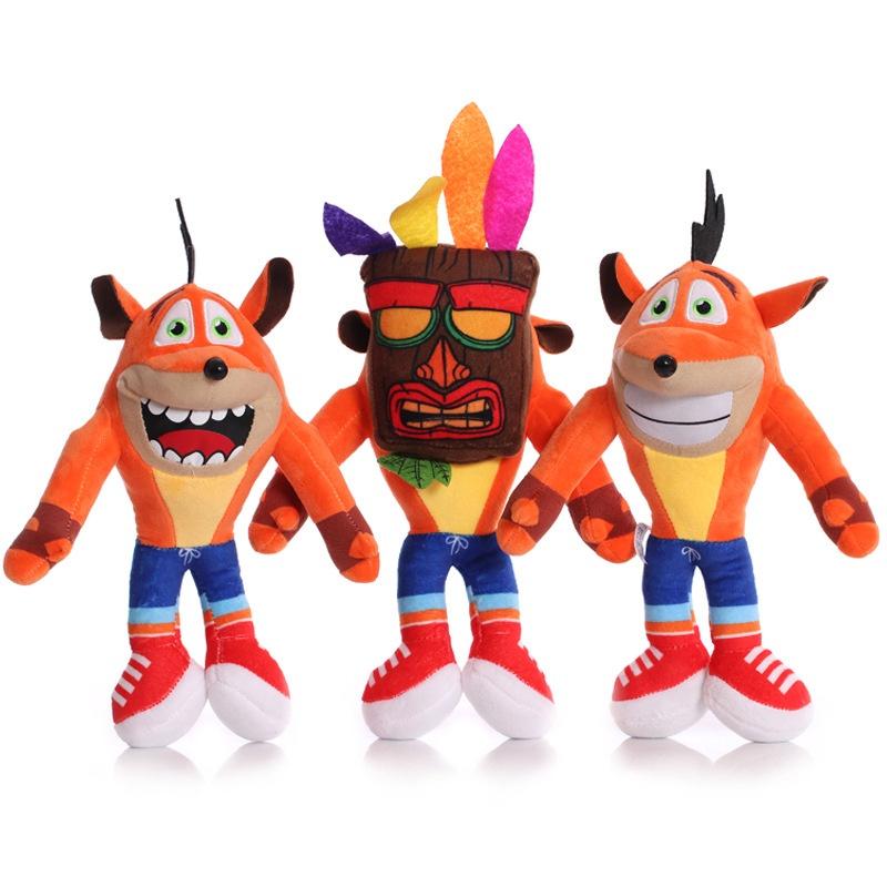   Joom Crash Bandicoot сумасшедшая трилогия серии плюшевая кукла мультфильм украшение кукла подарок для A