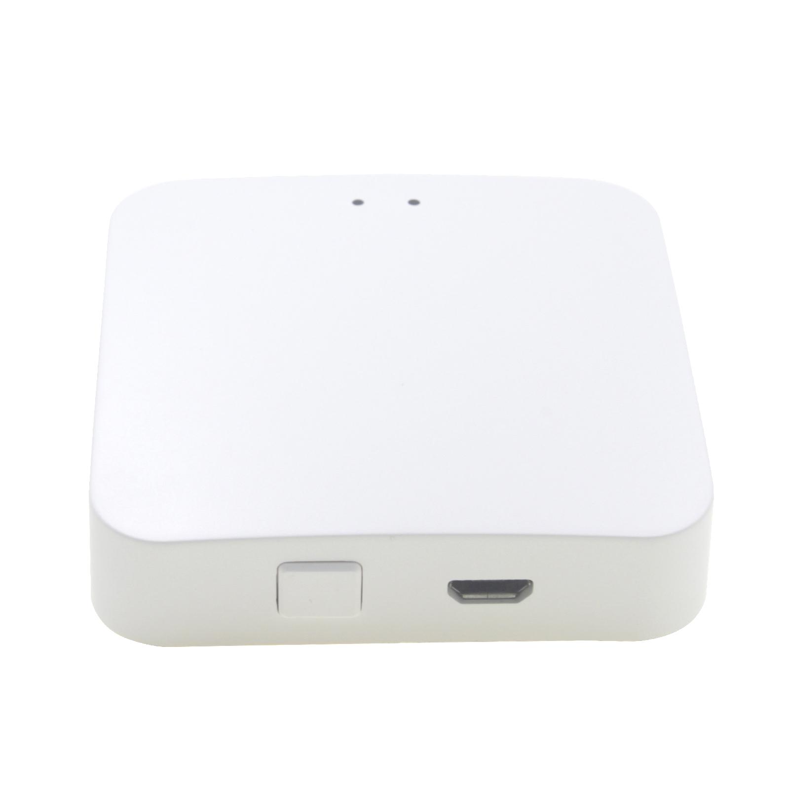 Элементы управления умным домом ZigBee Gateway Интеллектуальный шлюз-концентратор 3.0 Беспроводной шлюз для умного дома Дистанционное управление Голосовое управление Zigbee Gateway белый