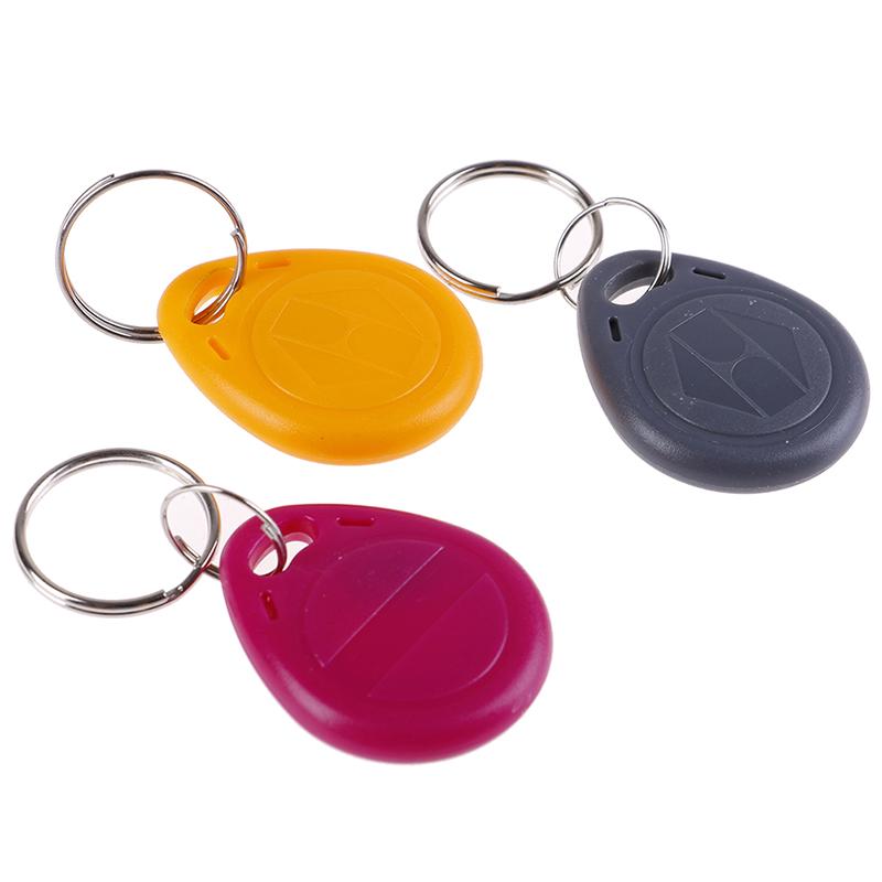 10 шт. EM4305 T5577 Дубликатор бейджа Копия 125 кГц Rfid-тег-карта-брелок для ключей жёлтый