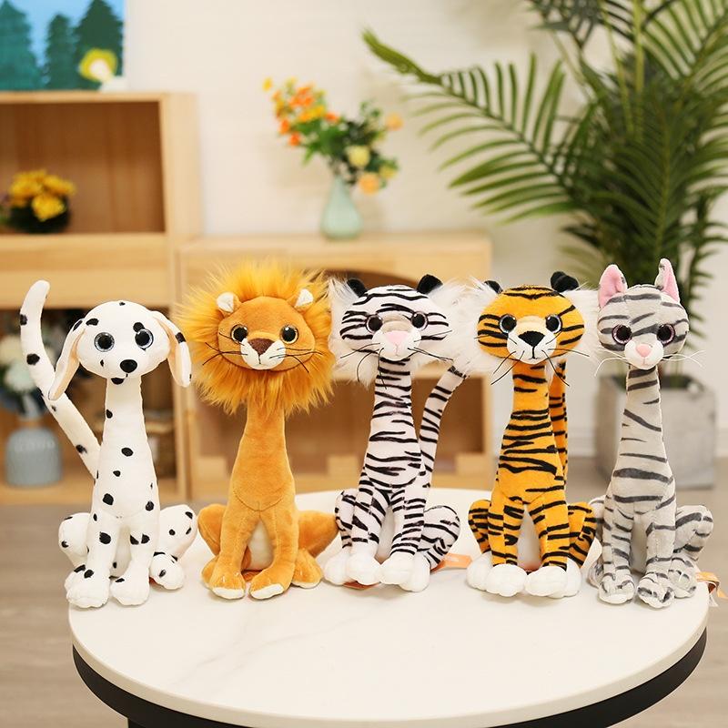 Куклы-животные Мягкие игрушки Лев Щенок Кукла Тигр Котенок Тряпичная кукла