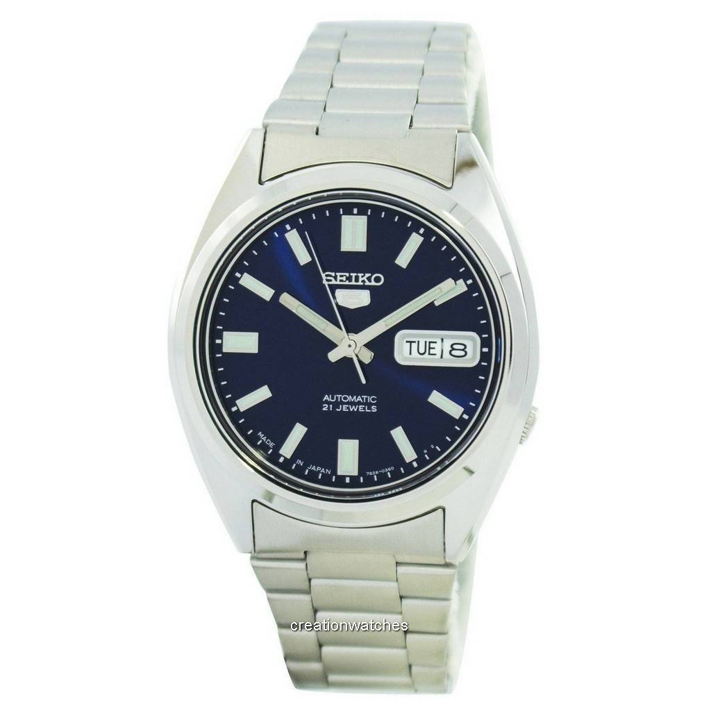 Брендовые часы  Joom Мужские часы Seiko 5 автоматические 21 драгоценный камень японского производства SNXS77 SNXS77J1 SNXS77J