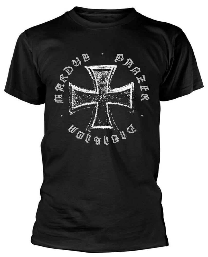 Черная футболка унисекс Marduk  Iron Cross  S