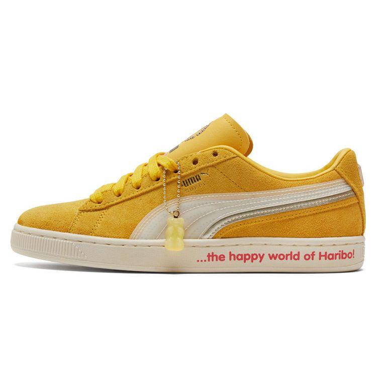Кроссовки унисекс Puma Haribo x Suede Triplex Gold Bears Yellow Mimosa Whisper-White 382560-01 35.5