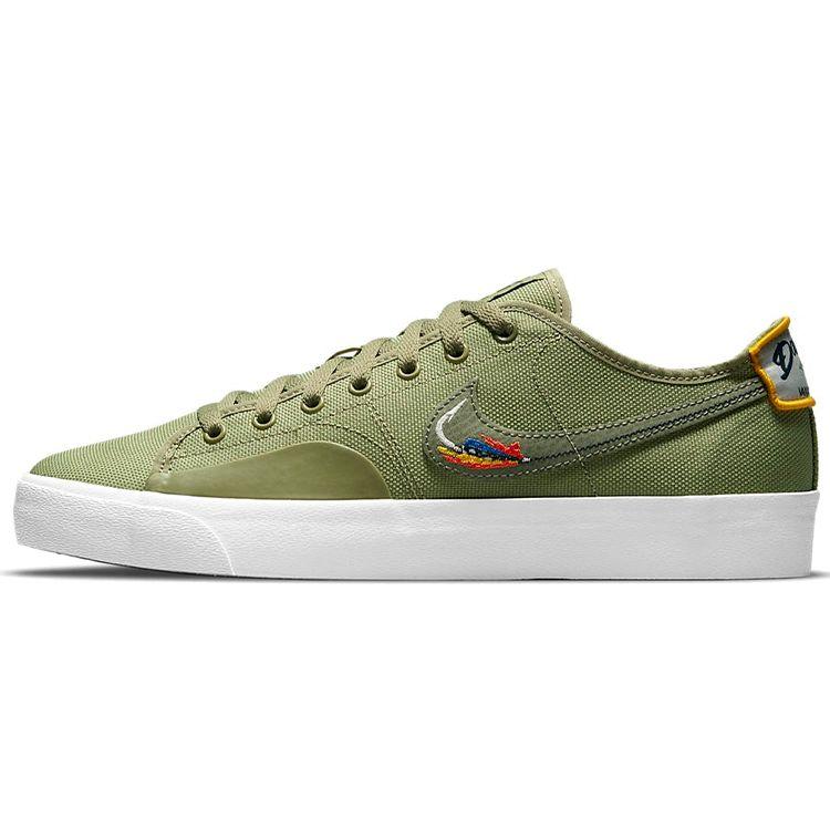 Кроссовки унисекс Nike Daan Van Der Linden x Blazer Court SB Dusty Olive Green Light-Bone Navy CZ5605-300 36.5