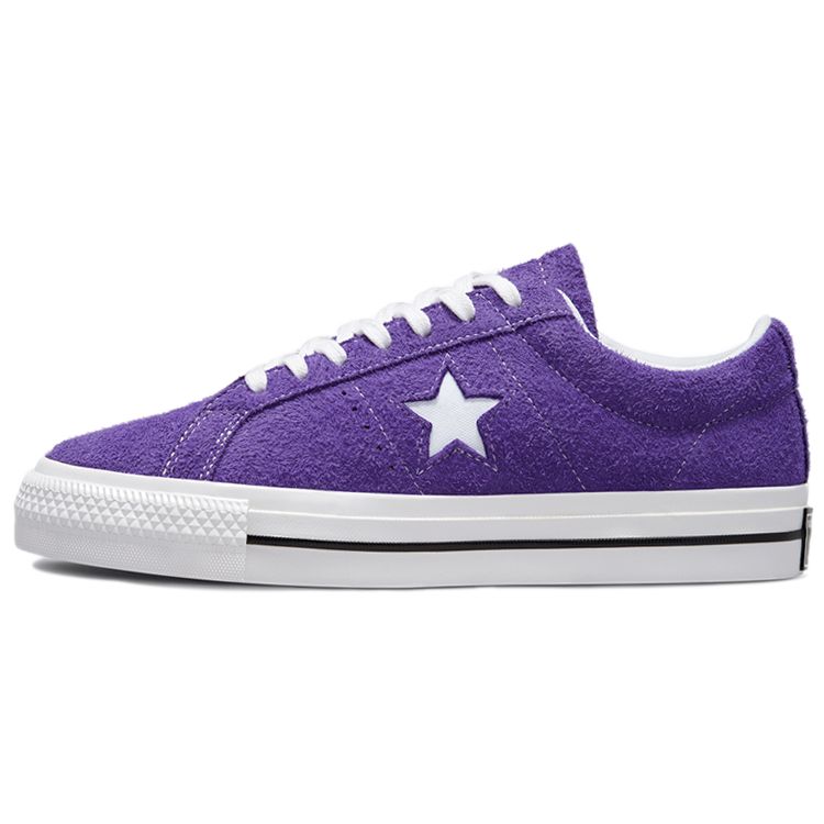 Кроссовки унисекс Converse One Star Low Court фиолетовые черно-белые 171586C 35.5