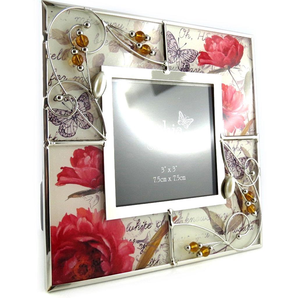 Les Trésors De Lily [L1502] - Красно-бежевая фоторамка  Silk Butterfly  красный