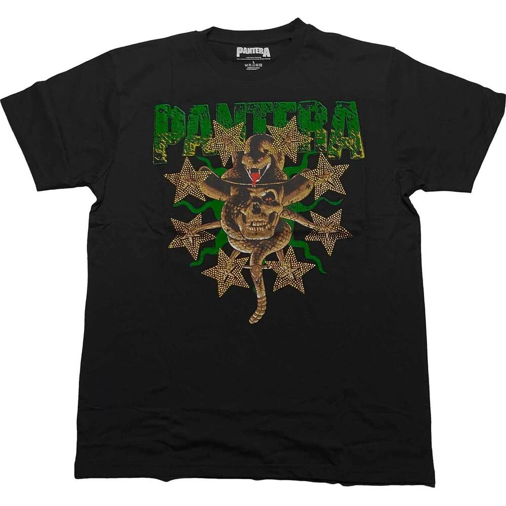 Футболка унисекс Panther Skull Snake S
