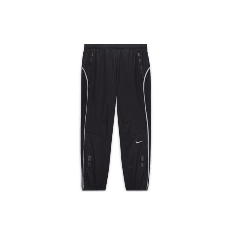 Брюки унисекс с эластичными светоотражающими шнурками Nike x Nocta FW23, черные DV3733-010 M