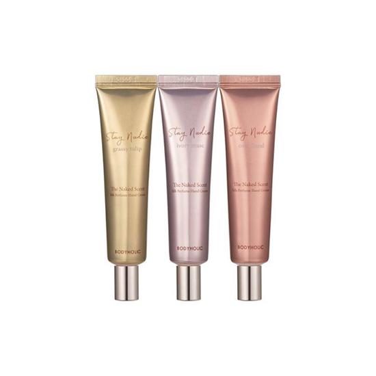Крем для рук BODYHOLIC Stay Nudie Silk Perfume Hand Cream 40ml белый