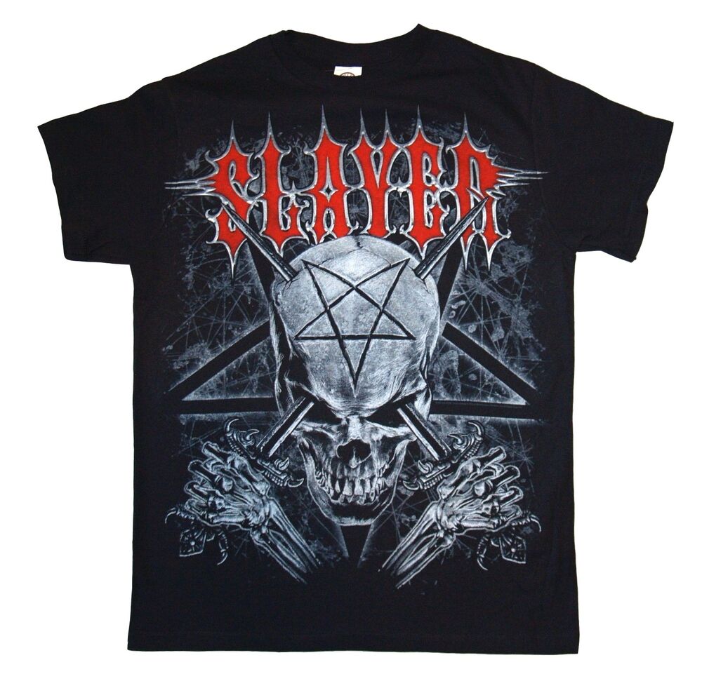 Футболка унисекс Slayer Skull Eyes Swords S