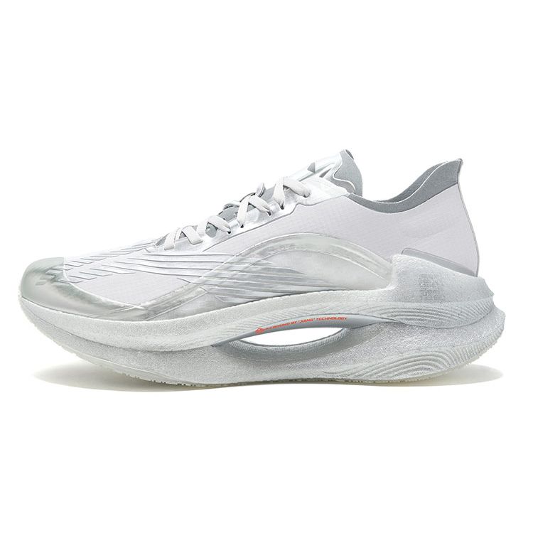 Li Ning Shadow 3 противоскользящие износостойкие амортизирующие низкие кроссовки для бега мужские кроссовки серебристый титан ARHQ245-4 42⅓