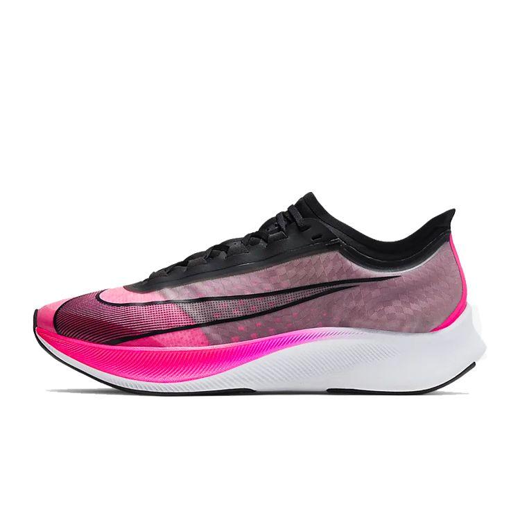 Мужские кроссовки Nike Zoom Fly 3 Pink Blast Атмосфера-Серый Белый Черный AT8240-600 45