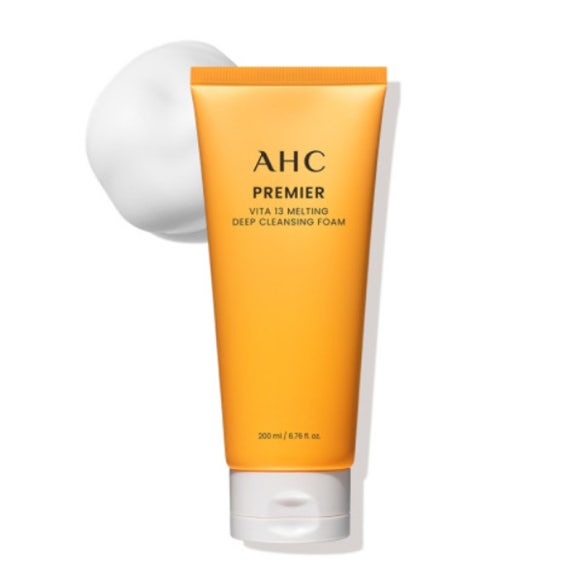 AHC Premier Vita 13 Тающая пенка для глубокого очищения 200 мл (3 варианта) 1PCS