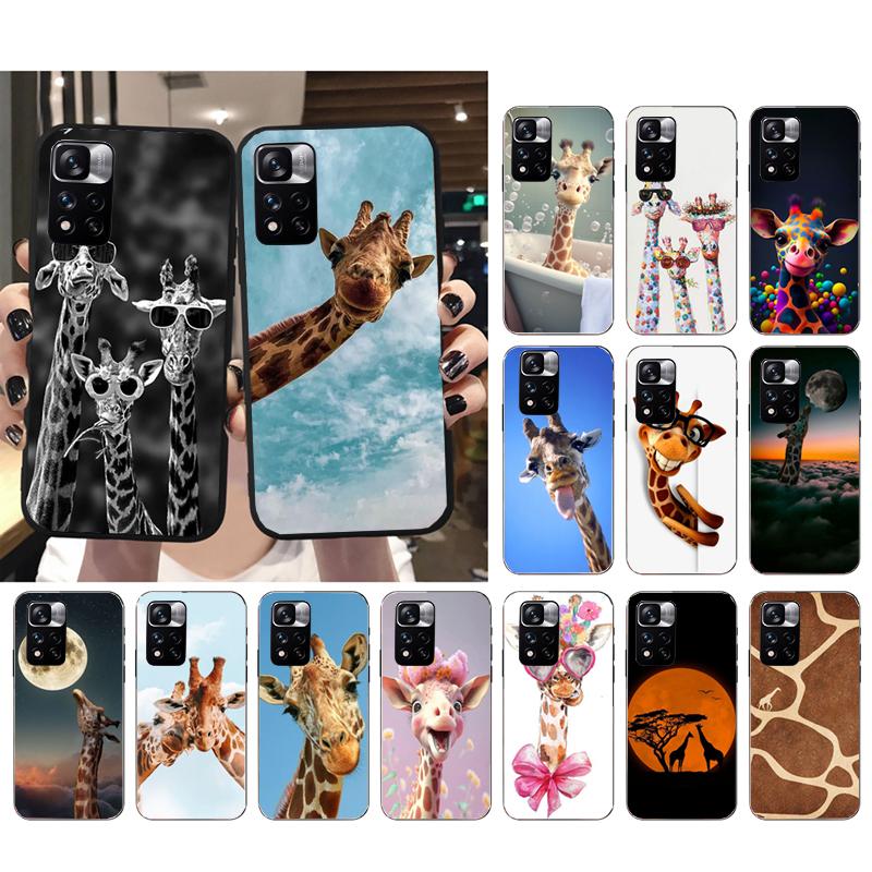 Чехол для телефона с изображением жирафа аниме для iPhone Samsung Galaxy Redmi Xiaomi Oppo OnePlus Note SA 7 8 9 10 11 12 13 14 20 21 22 23 53 54 Pro Max Plus Ultra iPhone 6 or 6S