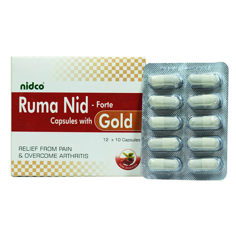 Рума Нид-Форте (120 кап, 500 мг), Ruma Nid-Forte,  Nidco