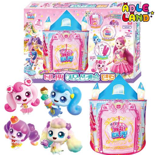 Sweet and Sour Catch Tiniping Emotion Castle Палатка Tiniping Season 4 Ball Tent Play, популярные корейские персонажи