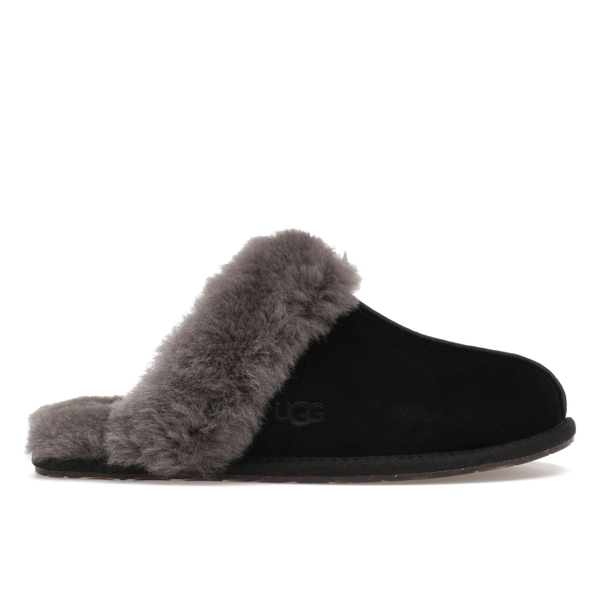 UGG Scuffette II Черно-серые женские кроссовки 1106872-BCGR 36
