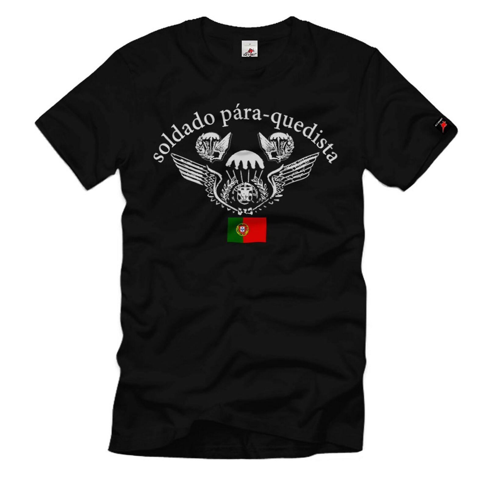 Футболка Soldado Pára Quedista Paratrooper Tropas Paraquedistas S