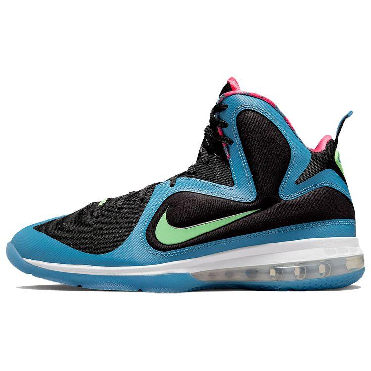 Мужские кроссовки Nike LeBron 9 South Coast Blue Black Lime-Glow DO5838-001 40.5