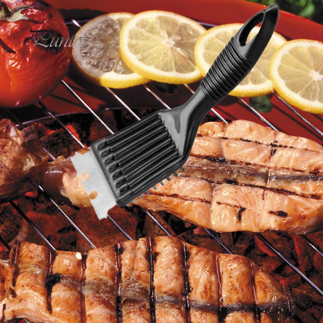 BBQ Grill Чистящая щетка для гриля Металлический скребок Проволока Кулинария